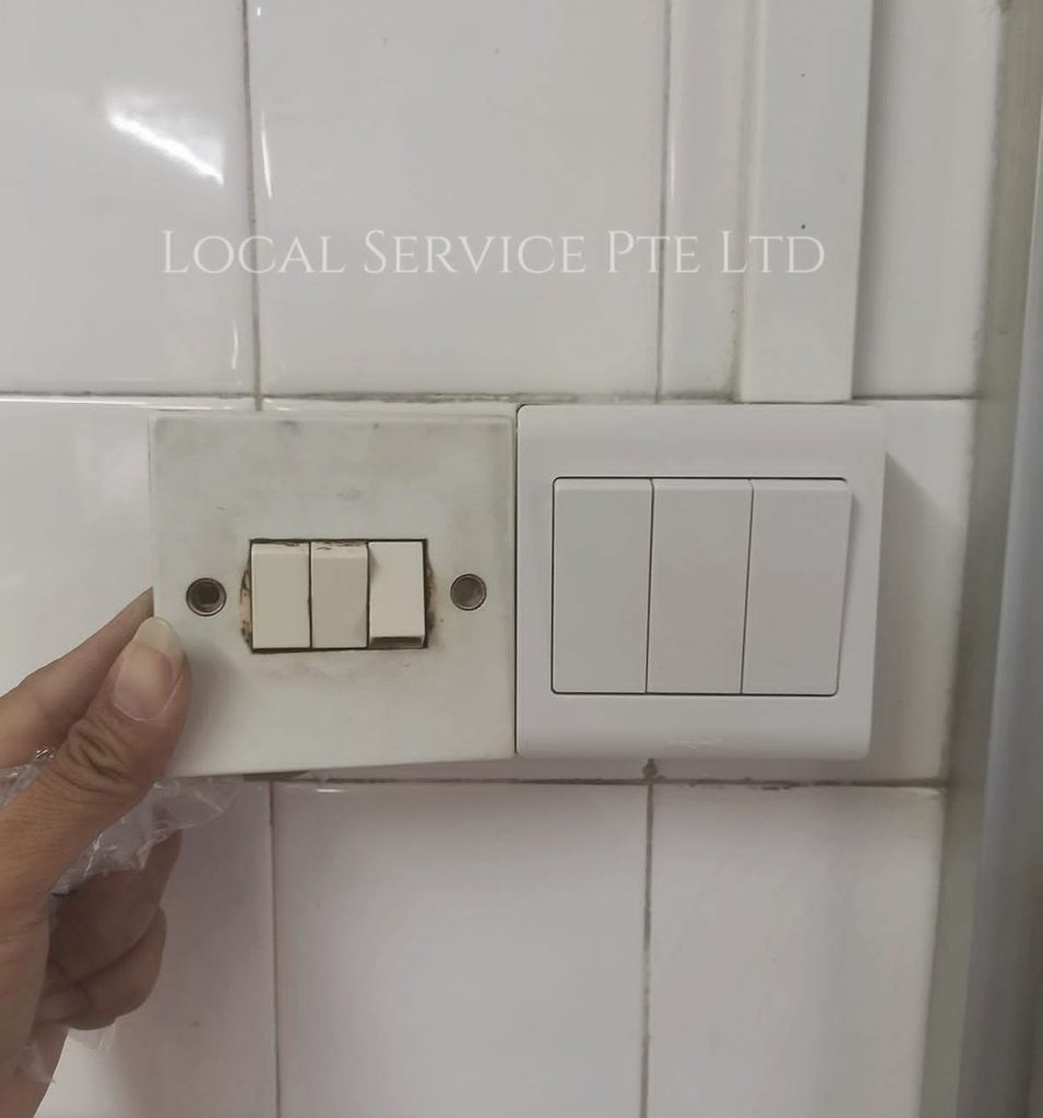 Supply And Replace 3 Gang Switch