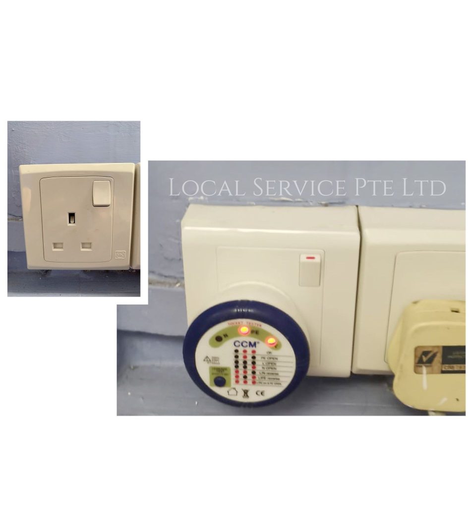 Supply And Replace 13A Single Socket Faceplate