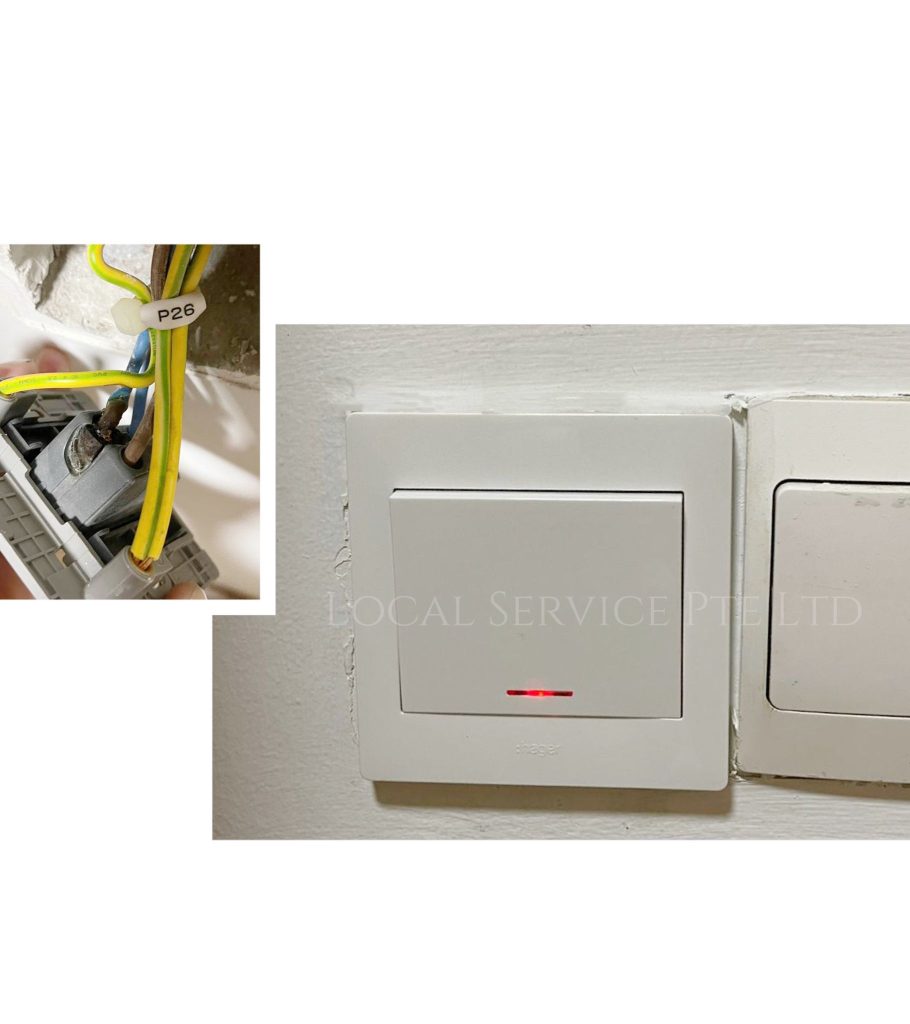 Supply And Replace 20A Water Heater Switch