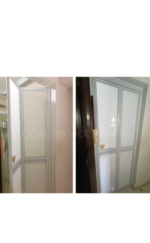 Supply And Replace Aluminum Bi Fold Door