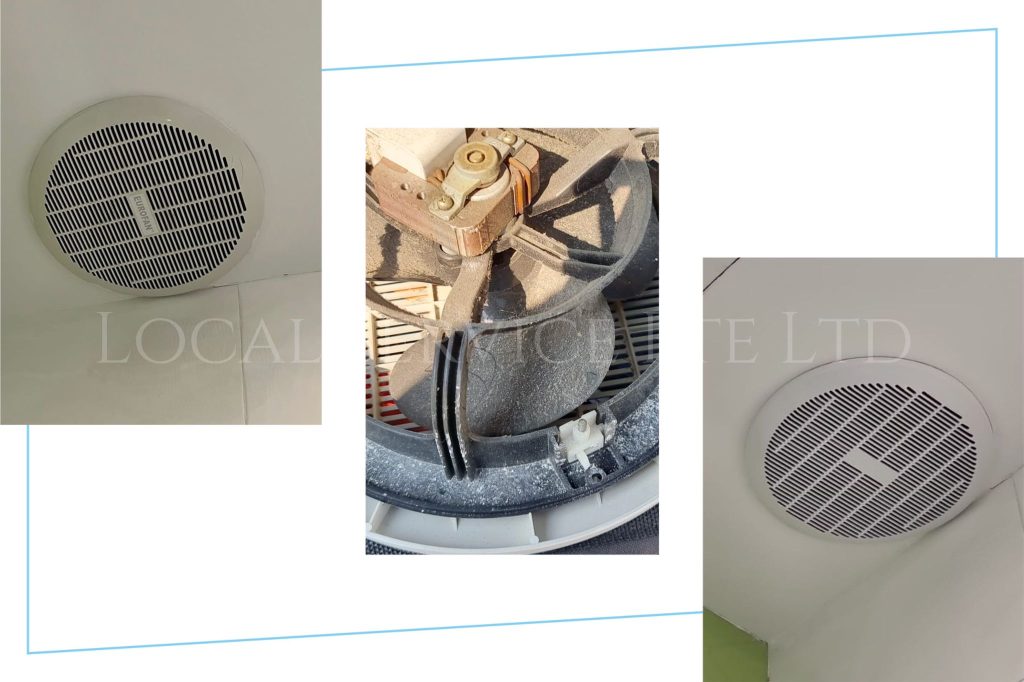 Supply And Replace Exhaust Fan