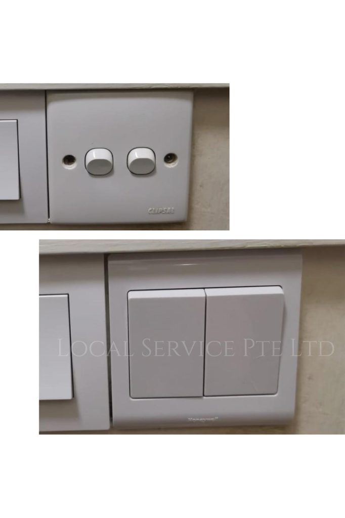 Supply And Replace 2 Gang Switch