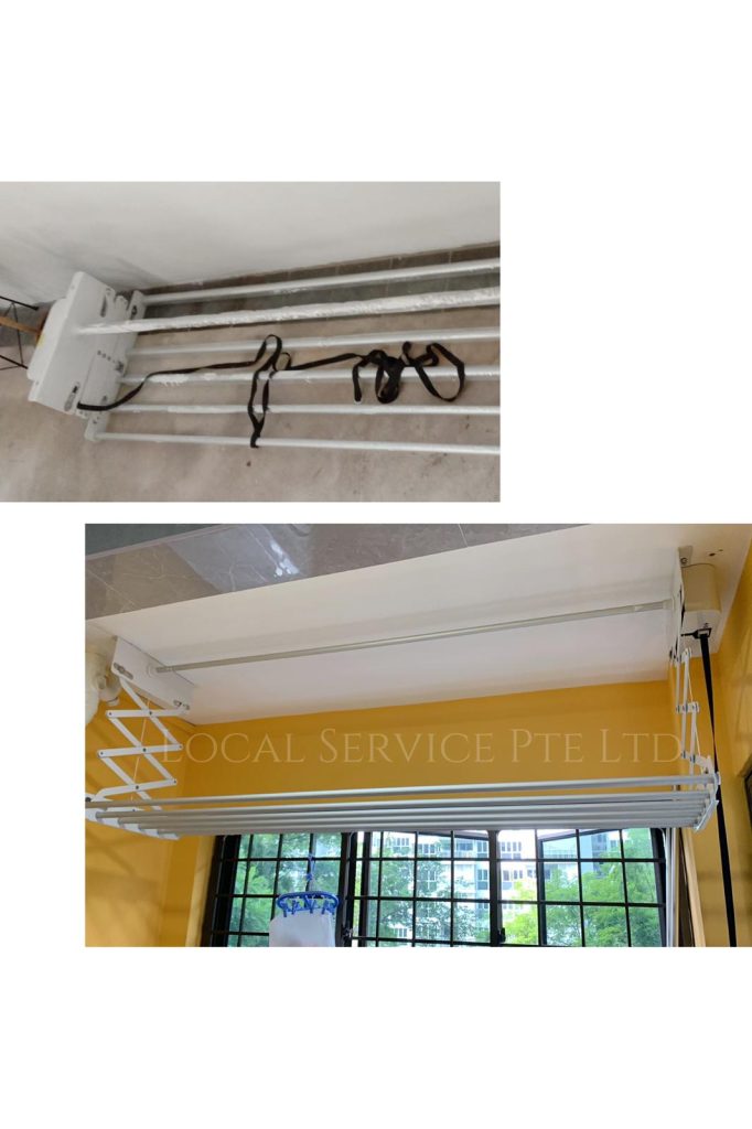 Install Clothes Rack