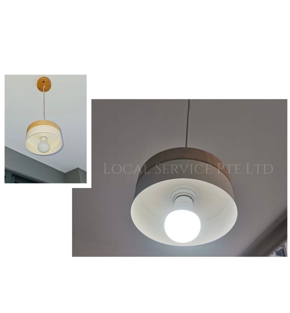 Supply And Replace E27 Light Bulb