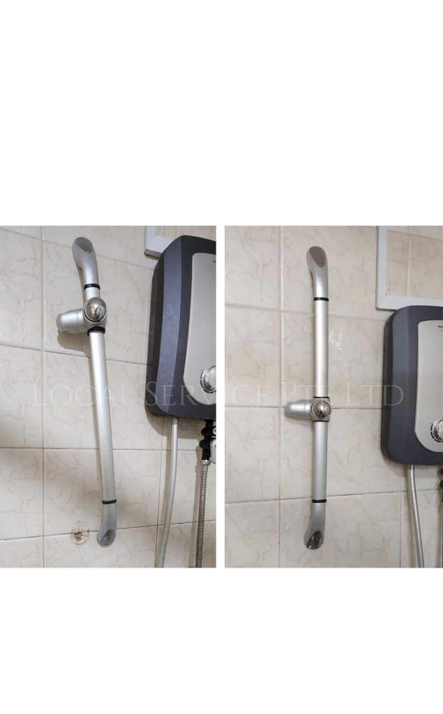 Fix Back Shower Head Bar