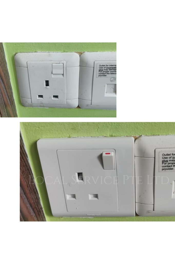 Supply And Replace 13A Single Socket