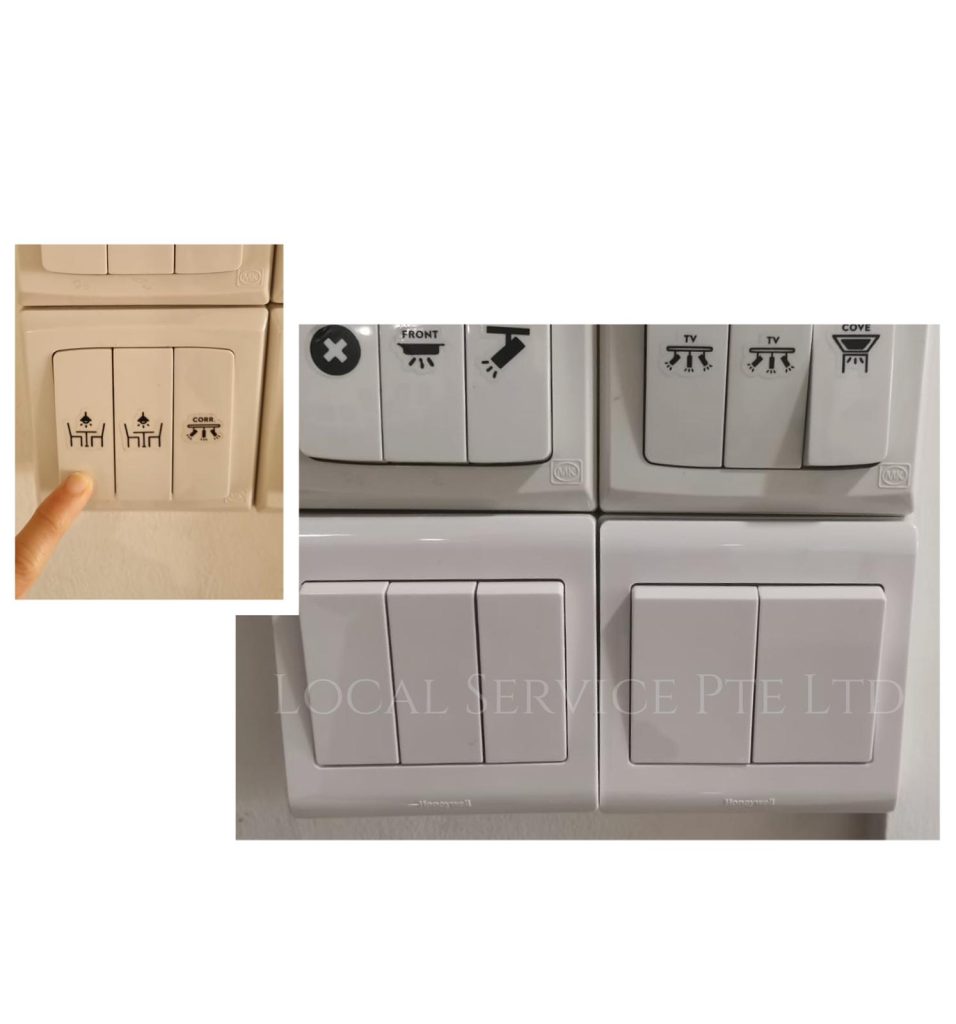 Supply And Replace 3 Gang Switch