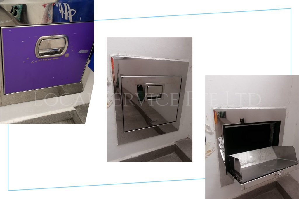 Supply And Replace Rubbish Chute