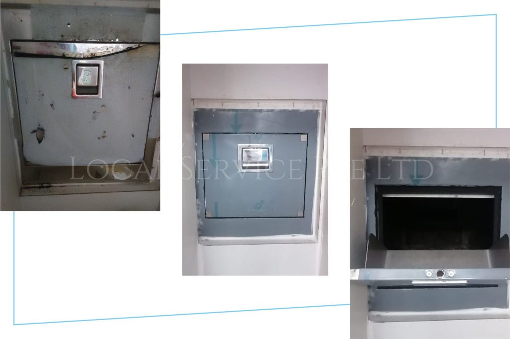 Supply And Replace Rubbish Chute