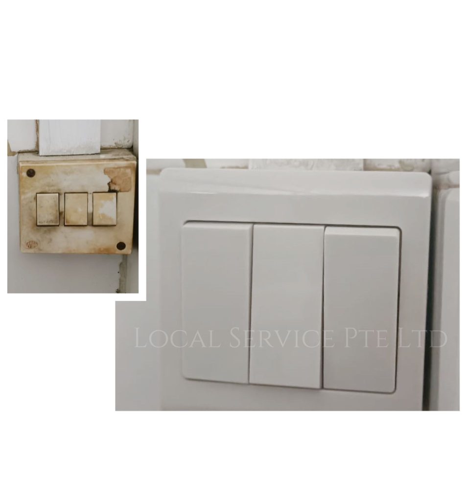 Supply And Replace 3 Gang Switch