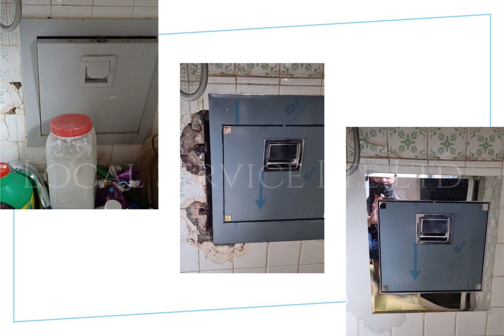 Supply And Replace Rubbish Chute