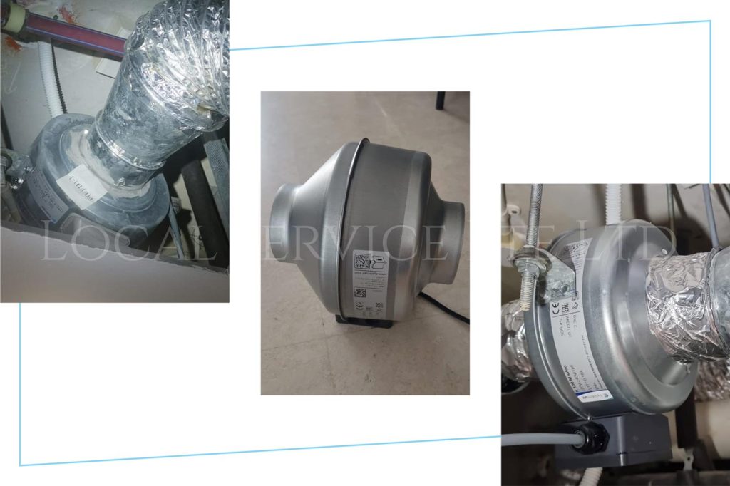 Replace Exhaust Fan Motor