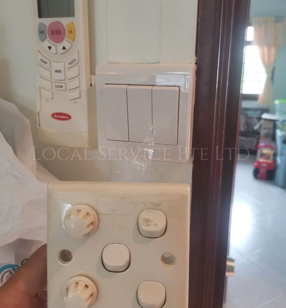 Supply And Modify 3 Gang Switch