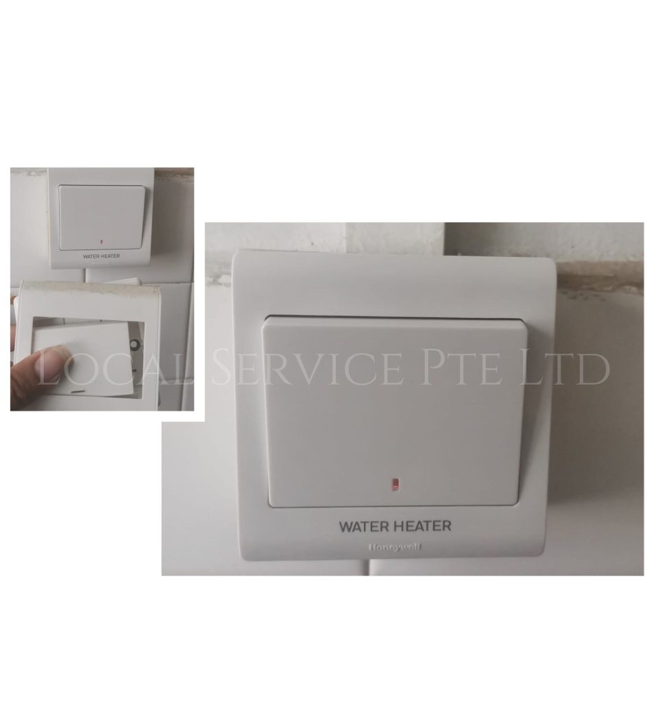 Supply And Replace 20A Water Heater Switch