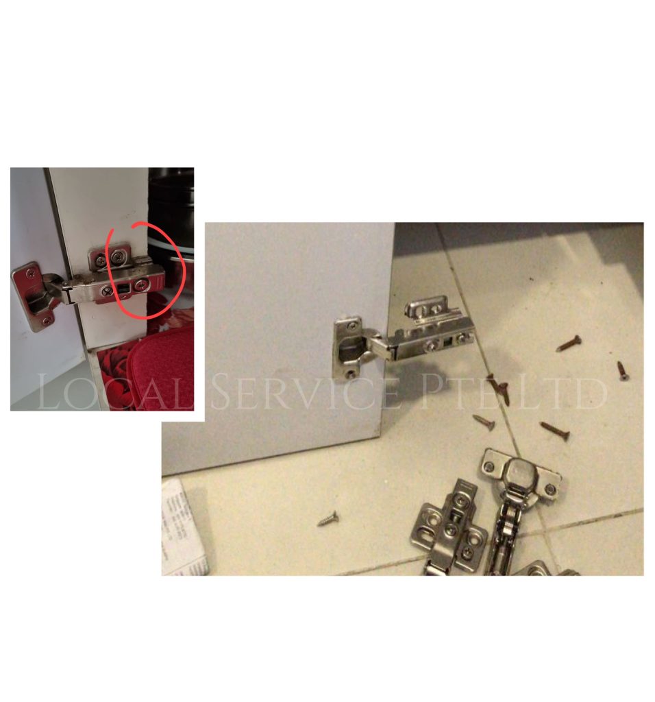 Supply And Replace Cabinet Door Hinges