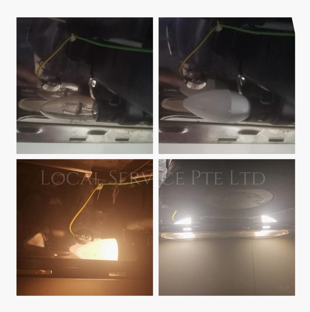 Supply And Replace Cooker Hob Light Bulb