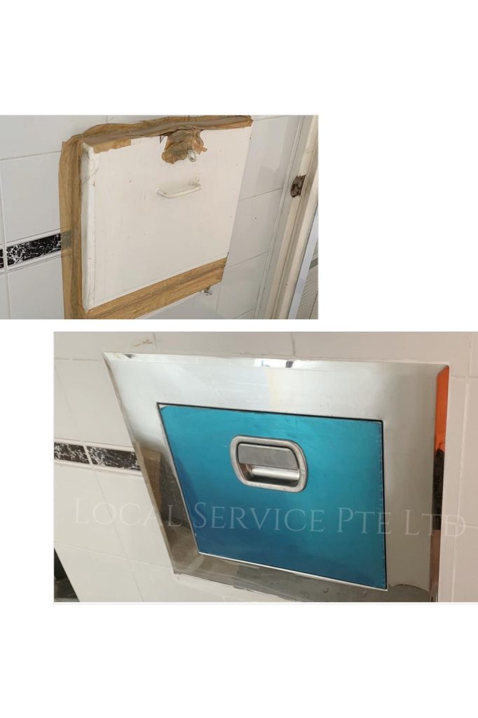 Supply And Replace Rubbish Chute