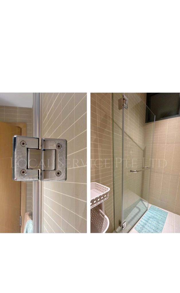 Supply And Replace Glass Door Hinges