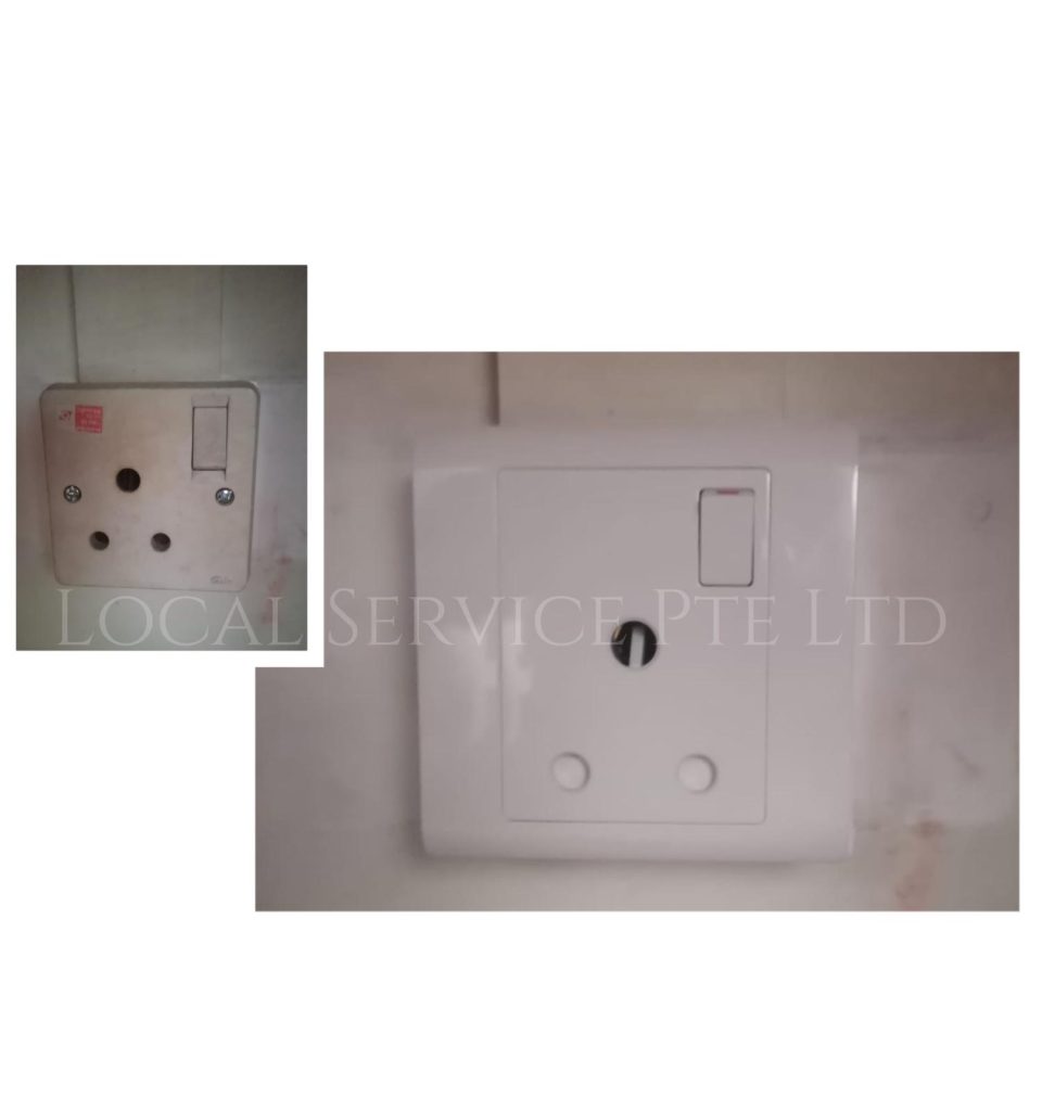 Supply And Replace 15A Socket