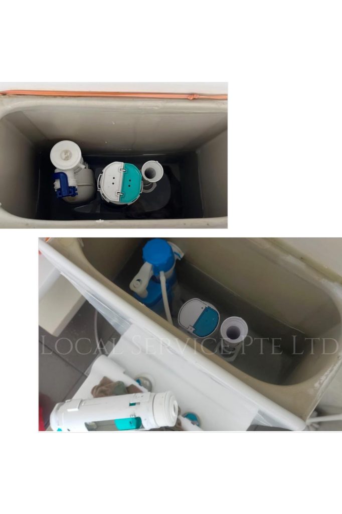 Supply And Replace Flushing System