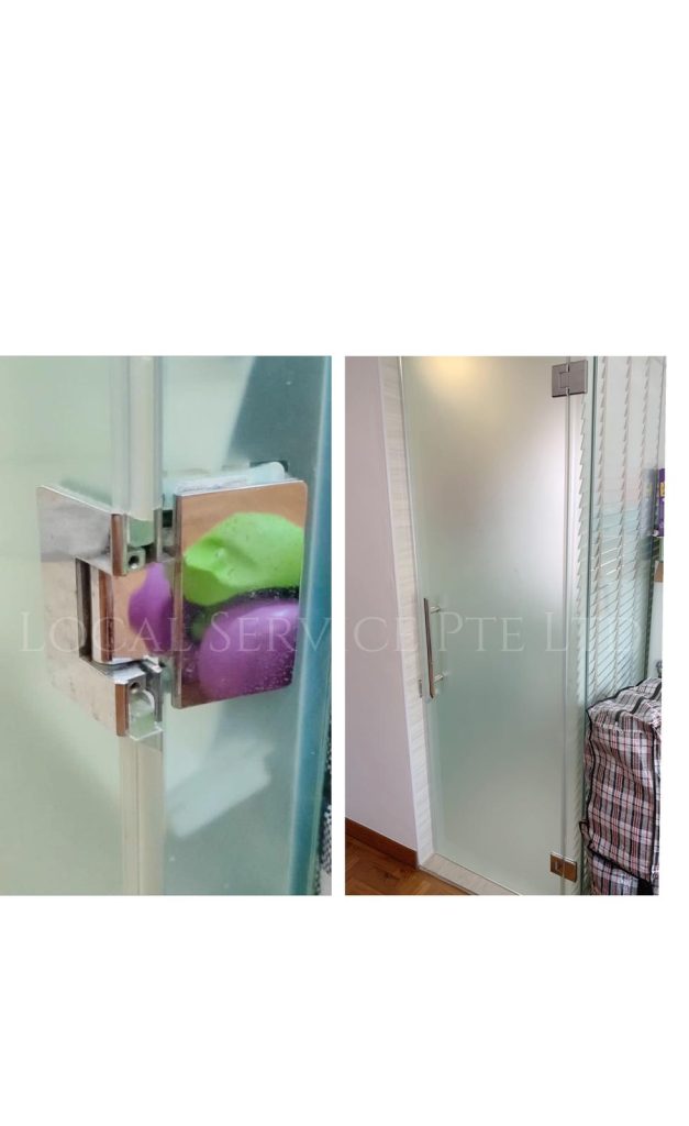 Supply And Replace Glass Door Hinges