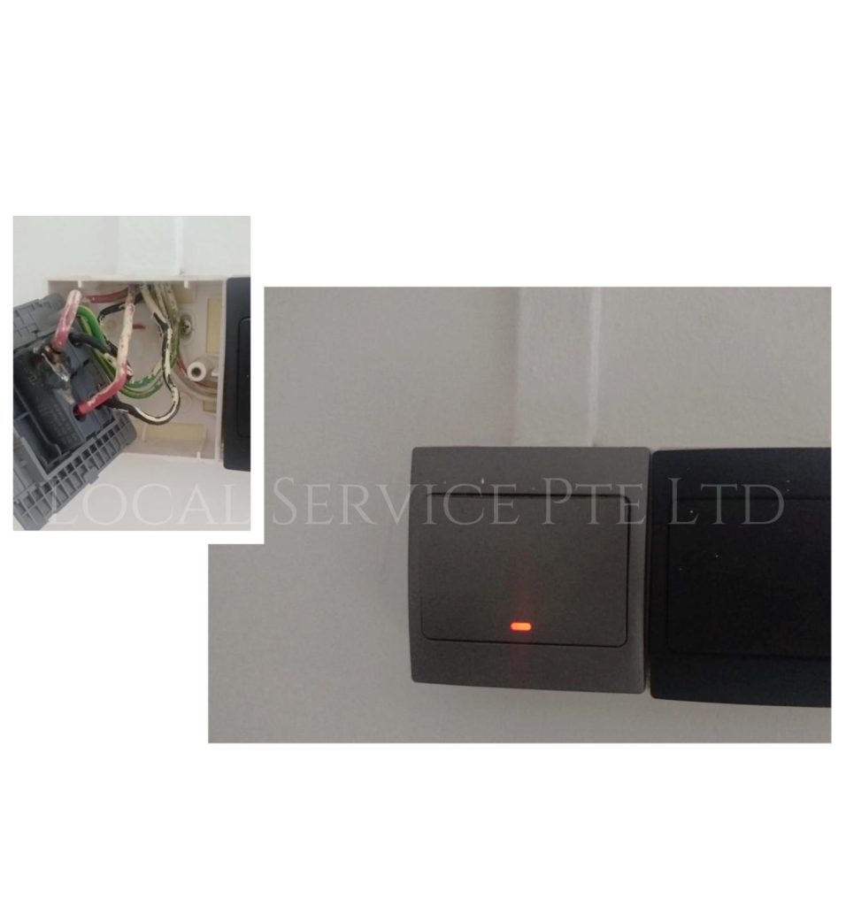 Supply And Replace 20A Water Heater Switch