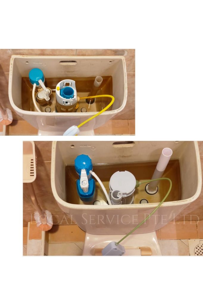 Supply And Replace Flushing System