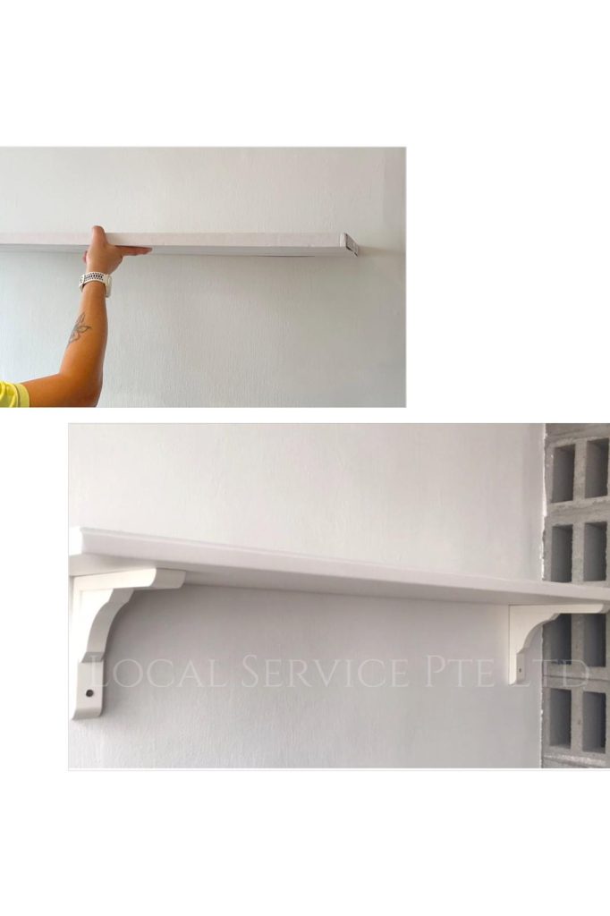 Supply Labour Help To Install Shelf