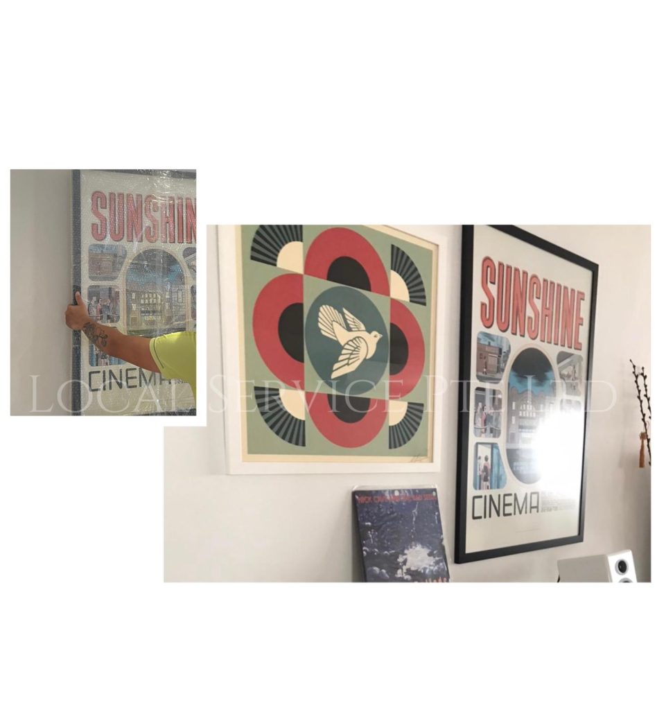 Supply Labour Help To Hang Painting